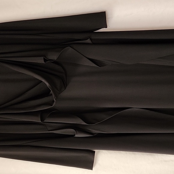 Sympli - Black long draping sweater. - Picture 4 of 11